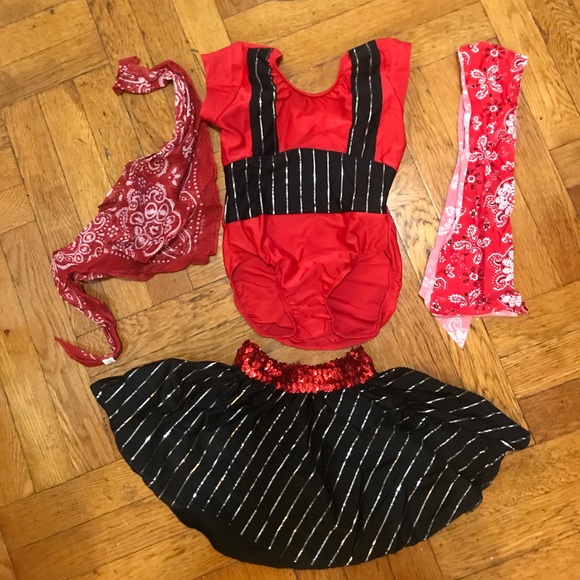 Girls ballet/tap/jazz costume - Picture 1 of 8